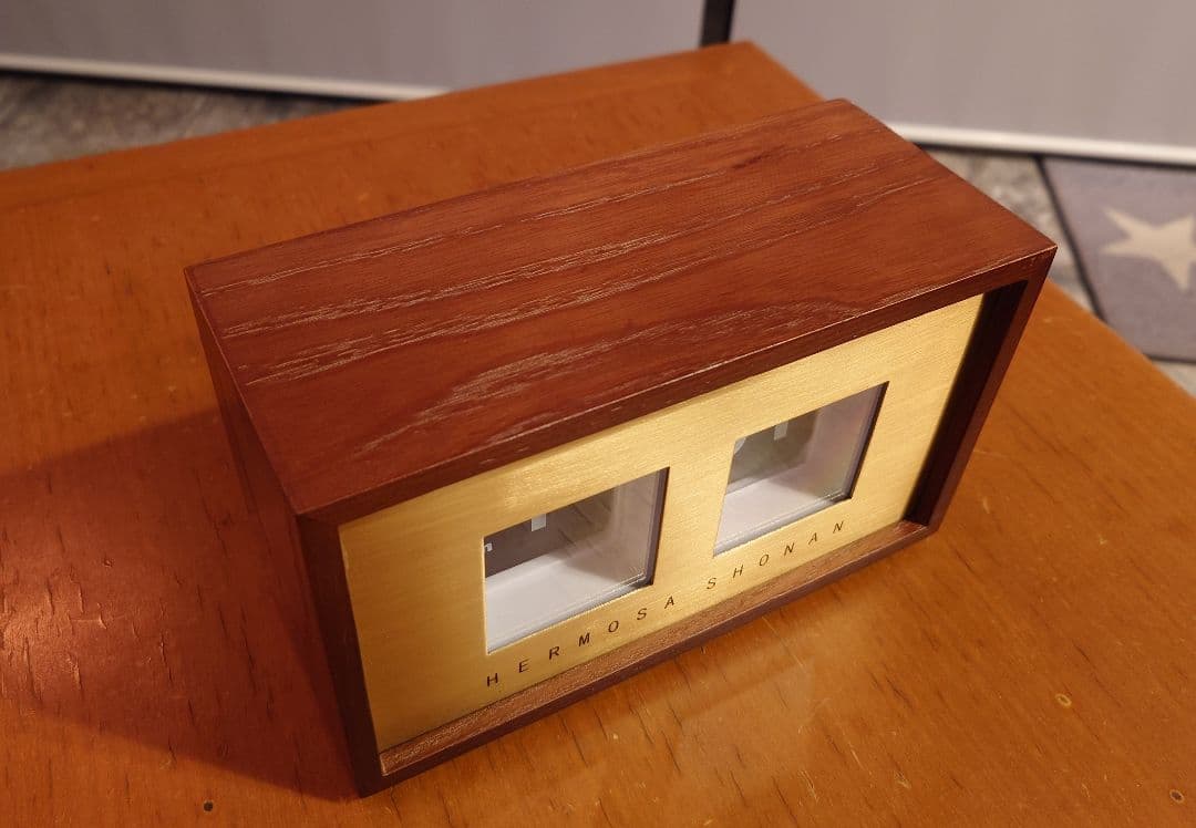 HARMOSA ハモサ ピボットクロック　時計 RP-002 パタパタ時計 美品