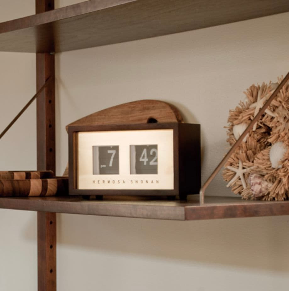 HARMOSA ハモサ ピボットクロック　時計 RP-002 パタパタ時計 美品