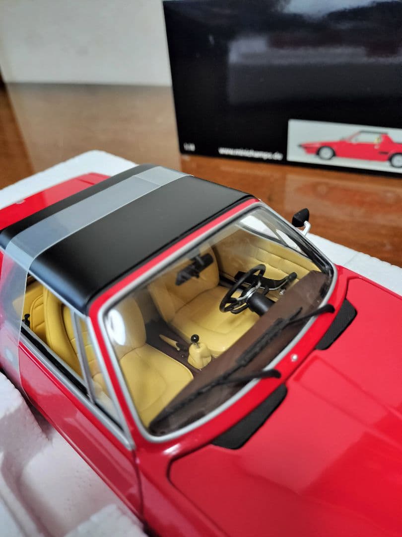 ミニ.チャップス1/18フィアットＸ1/9　1974（レッド）