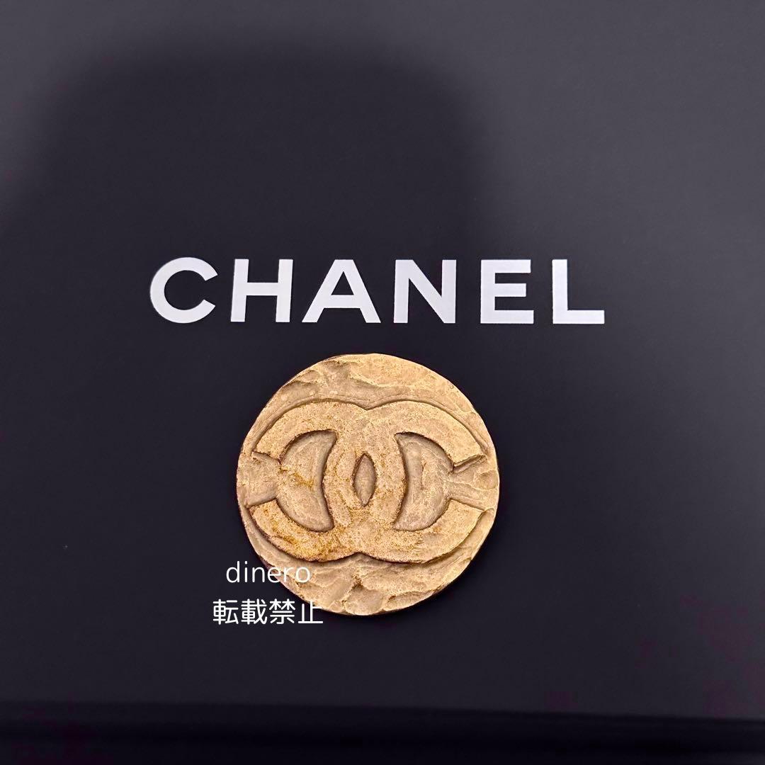 【レア】CHANEL シャネルココマーク 94A ラウンド ブローチ