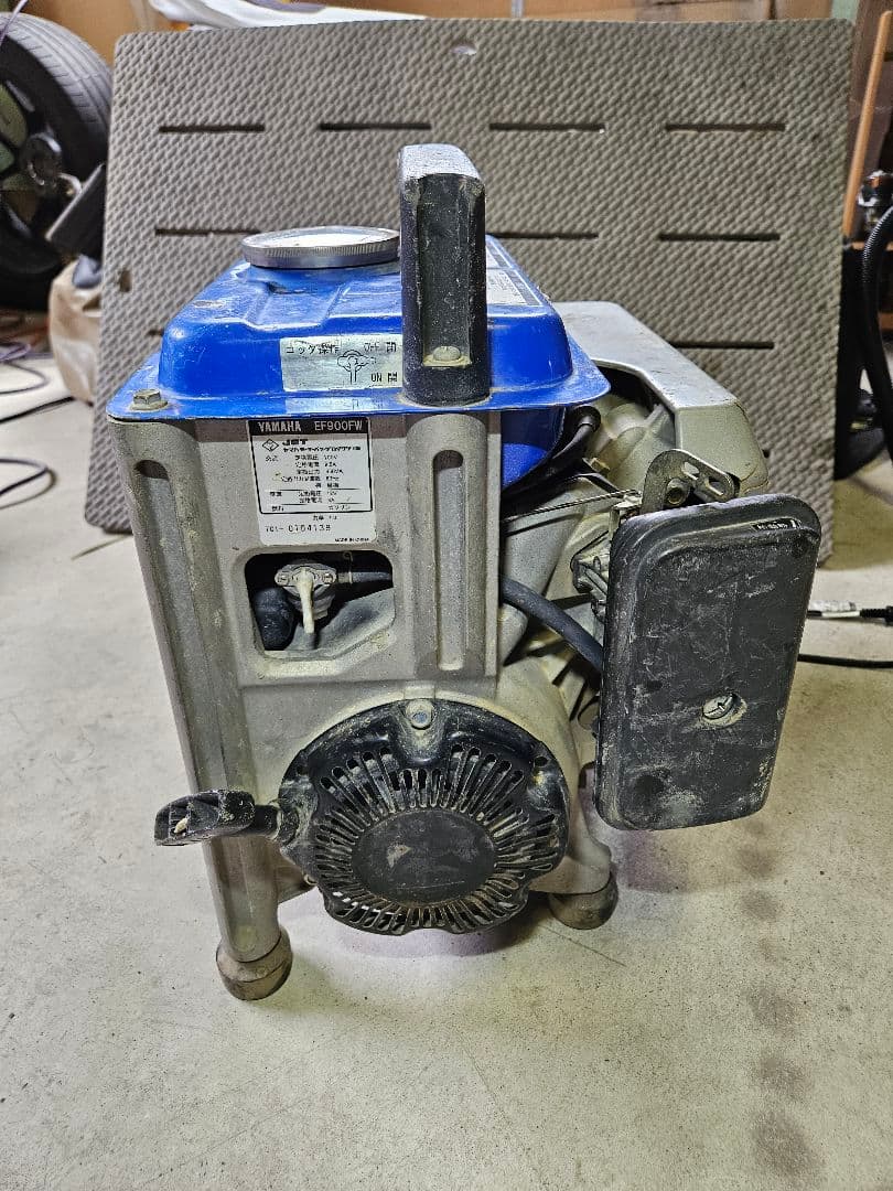 YAMAHA EF900 FW ガソリン発電機　作動確認済
