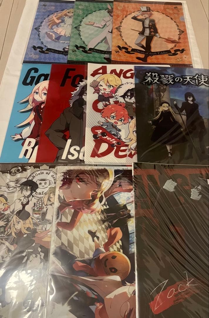 殺戮の天使 クリアファイル 10枚セット