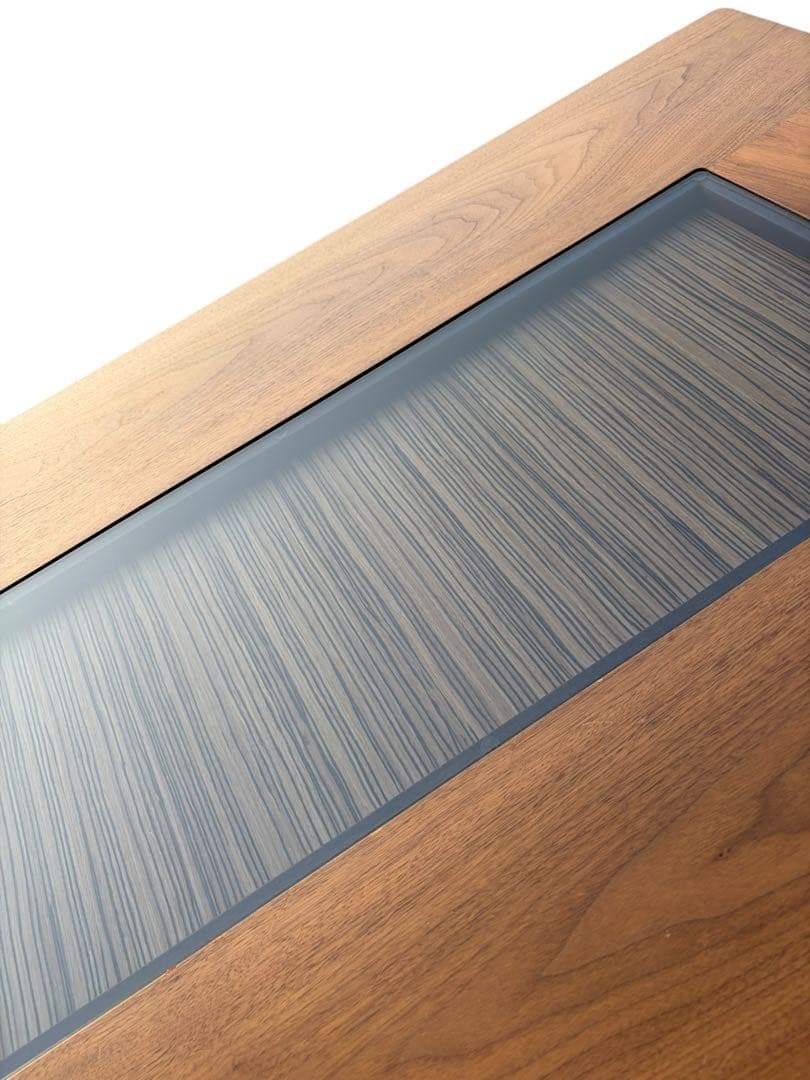 協立工芸 ガラス ダイニングこたつ 家具調こたつ