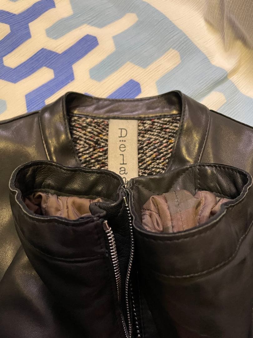 は*ん様 Delan ライダース 44 デラン　レザージャケット