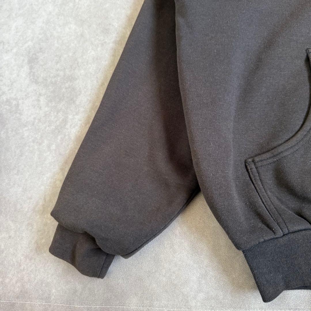 カーハート ジップアップパーカー ダークブラウン サンフェード L