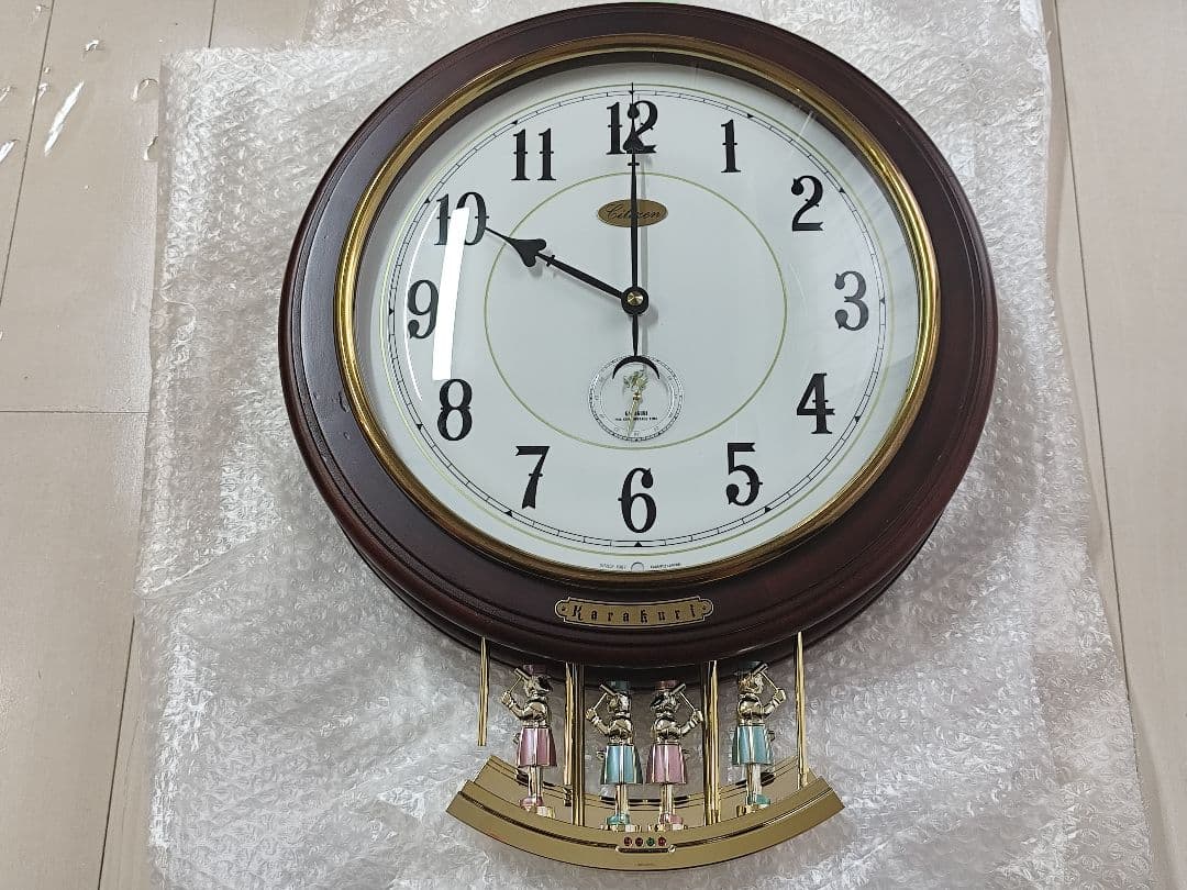 シチズン スモールワールド からくり時計 レア 動作確認済み