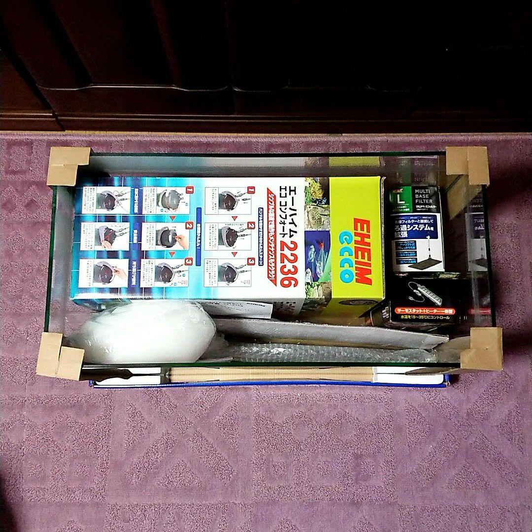【発送可】エーハイム エココンフォートなど水槽セット