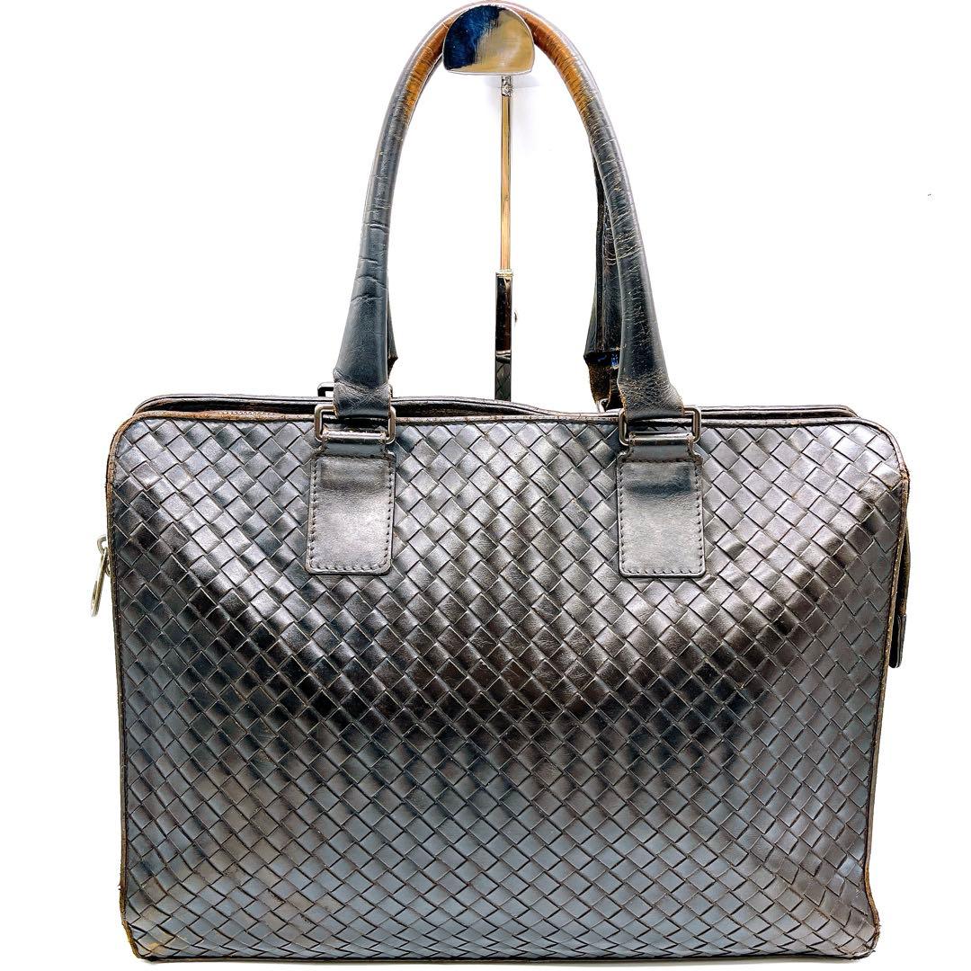 BOTTEGA VENETA ボッテガベネタ イントレチャート　ダークブラウン