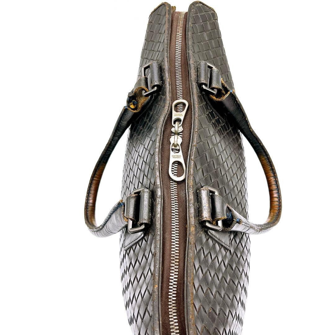 BOTTEGA VENETA ボッテガベネタ イントレチャート　ダークブラウン