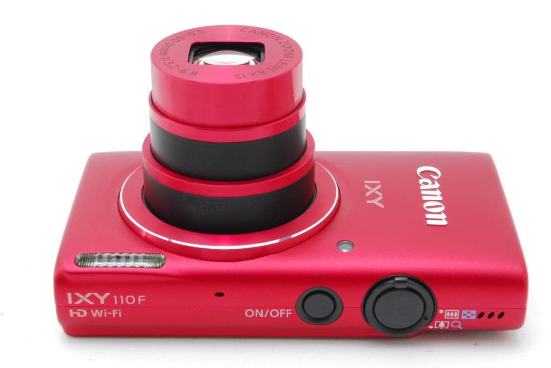 Canon IXY 110F 赤 コンパクトデジタルカメラ 動作確認済