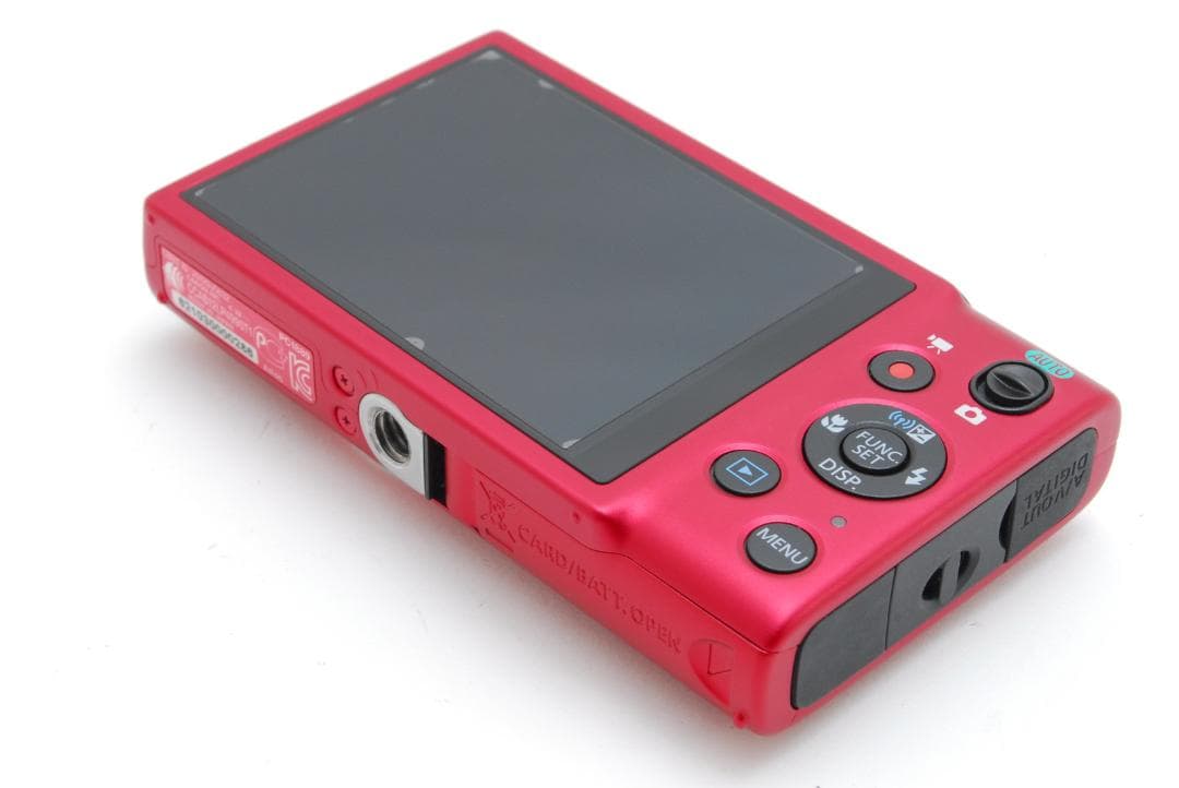 Canon IXY 110F 赤 コンパクトデジタルカメラ 動作確認済