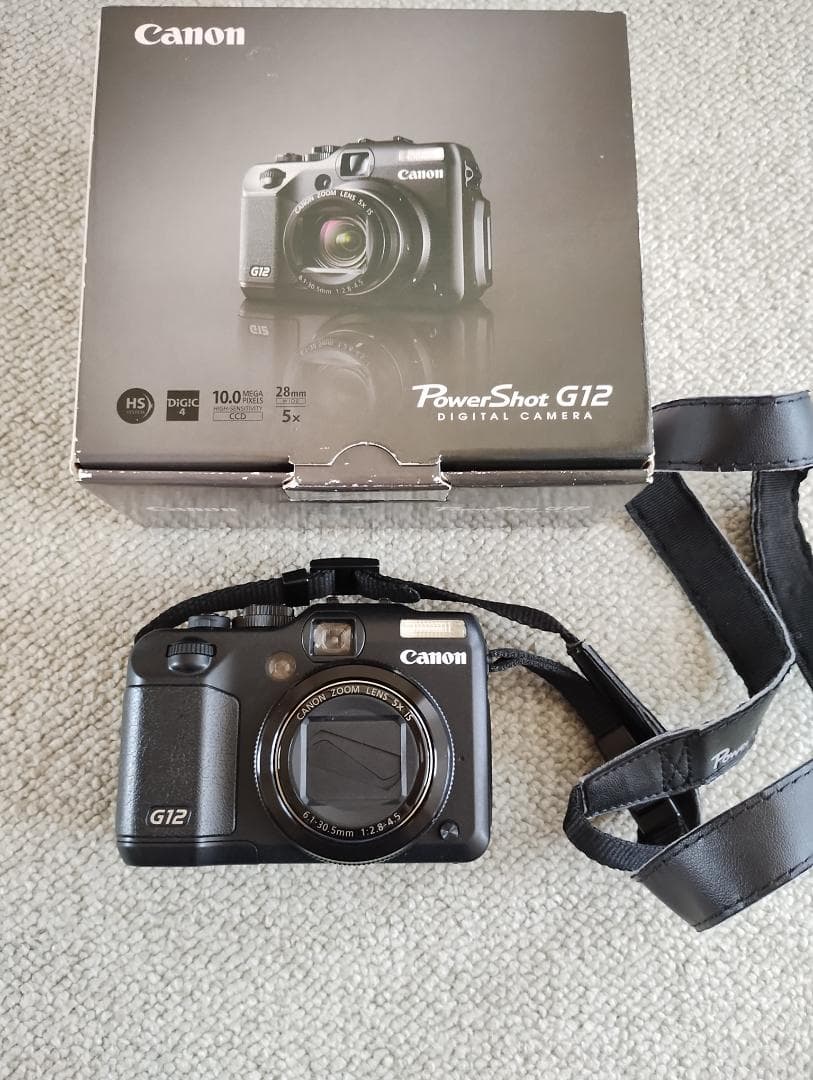 【箱付フルセット＆オマケ付き】Canon PowerShot G12