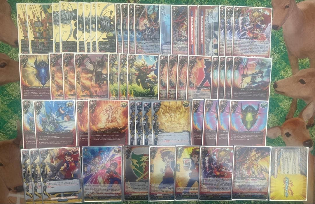 ヴァンガード バディファイト 未門牙王 デッキ スリーブ付き