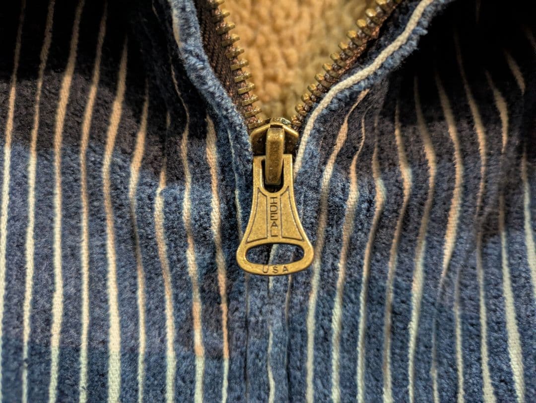 HOUSTON ヒューストン インディゴ コーデュロイジャケット サイズL