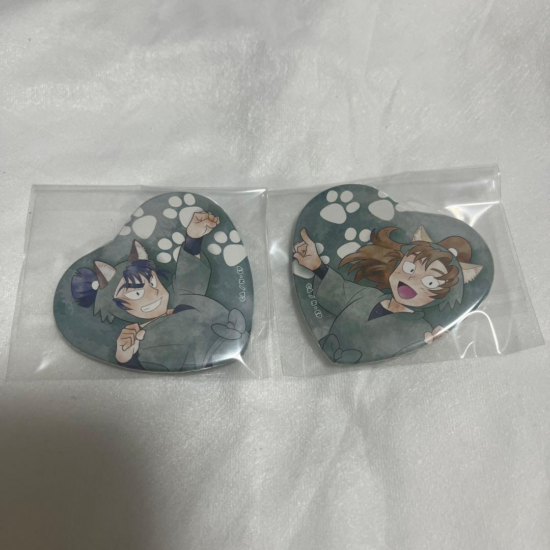 忍たま乱太郎 善法寺 伊作 ハート缶バッジ ナンジャ第一弾　食満　留三郎