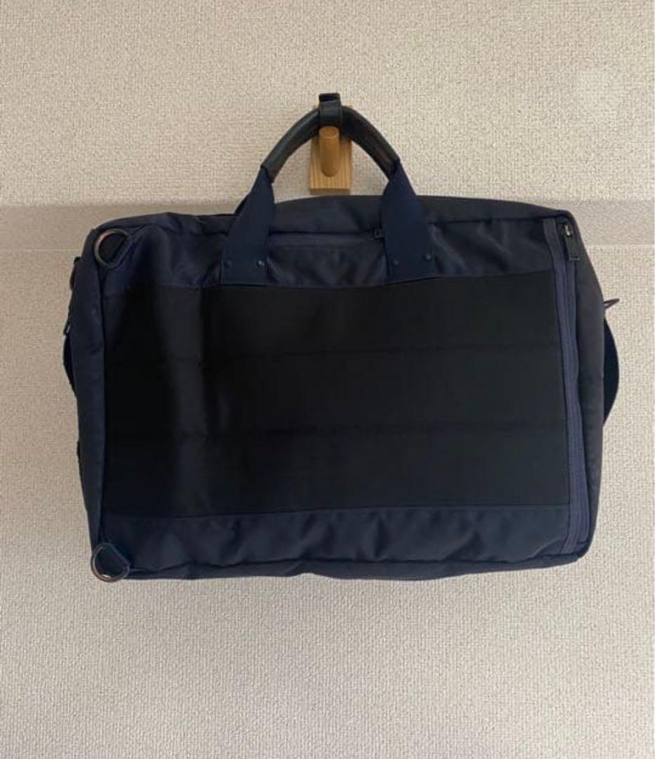 美品✨PORTER 3WAY BRIEFCASE ネイビー　男女兼用