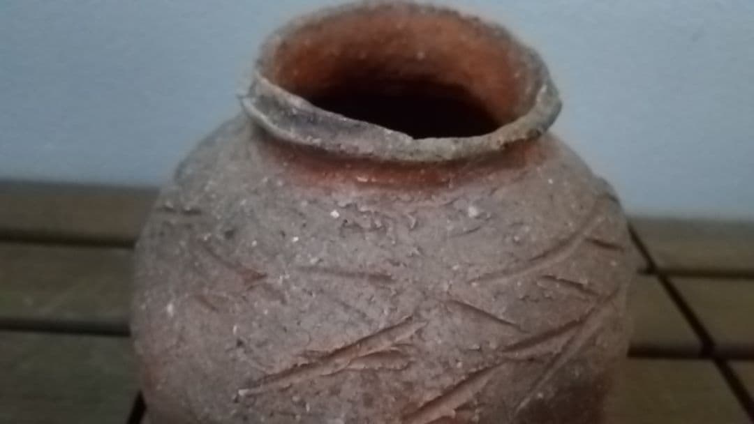 杉本貞光 信楽 蹲壺