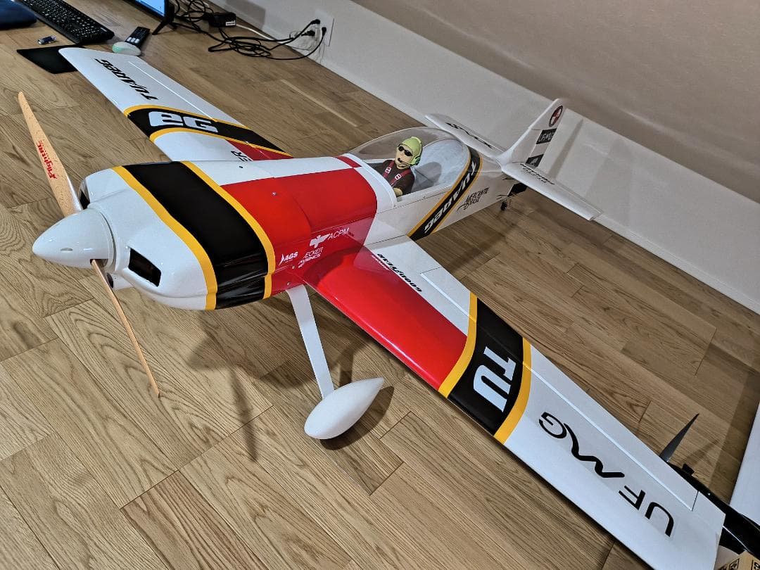 手渡し限定Seagull models Mehari サーボ、モーター、esc付