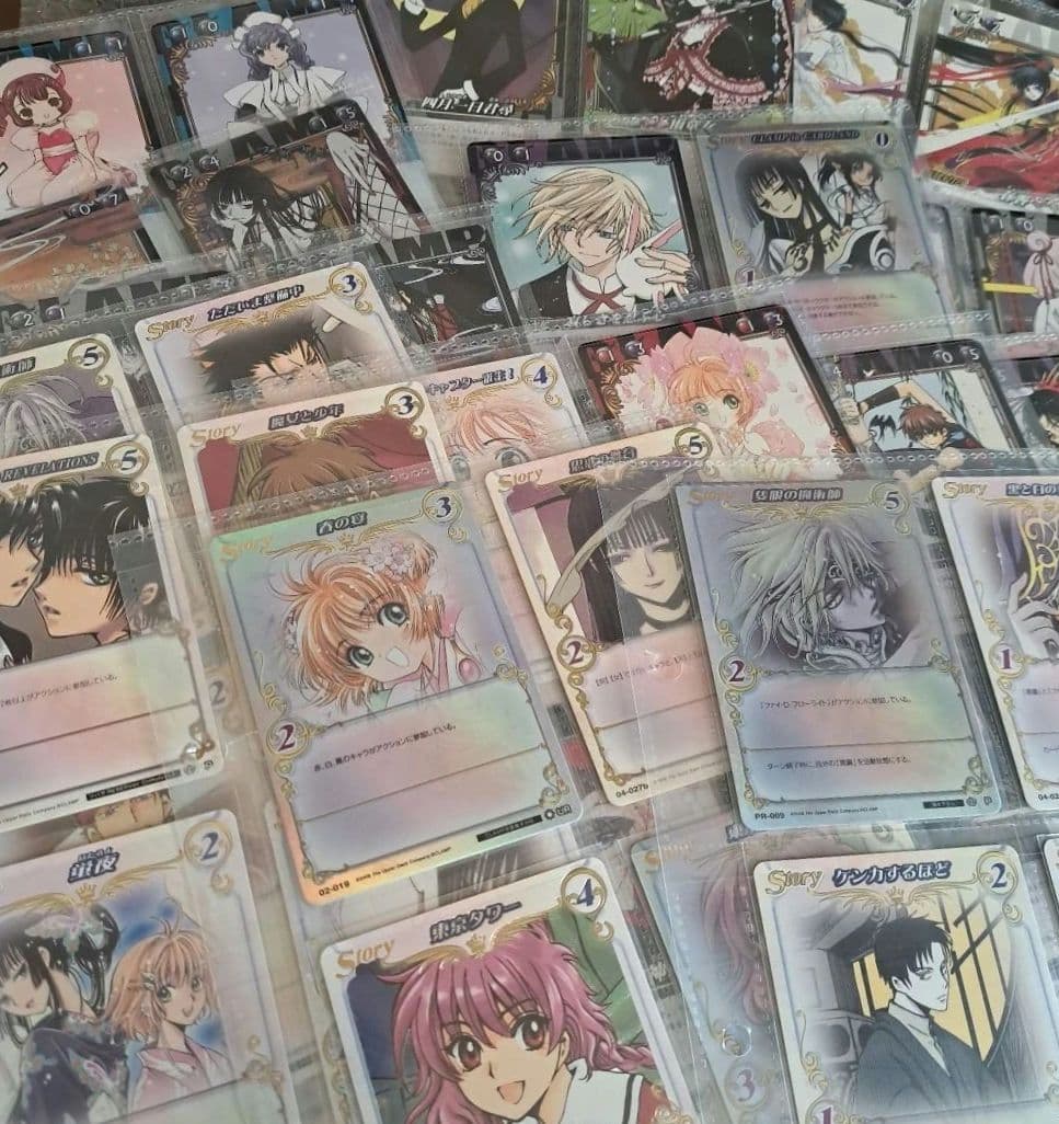 CLAMP in CARDLAND 64枚セットトレカ、トレーディングカード