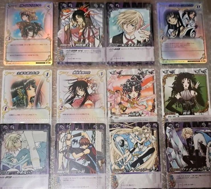 CLAMP in CARDLAND 64枚セットトレカ、トレーディングカード