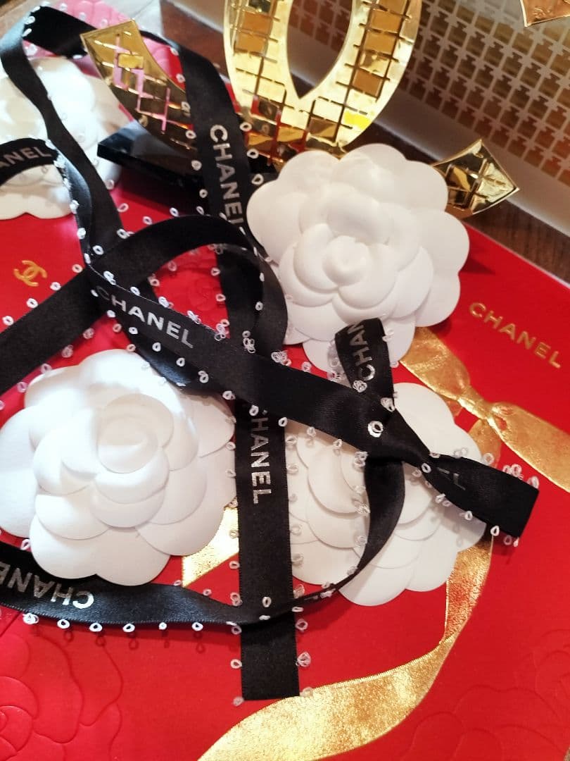 ❣️CHANEL♡サテンループおリボンさん❣️