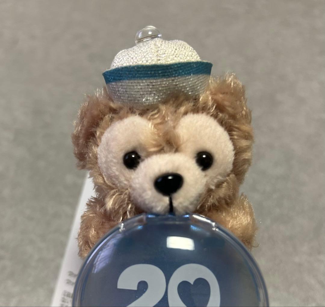 ディズニー　ダッフィー&フレンズ 20周年 カラフルハピネス ぬいぐるみチャーム