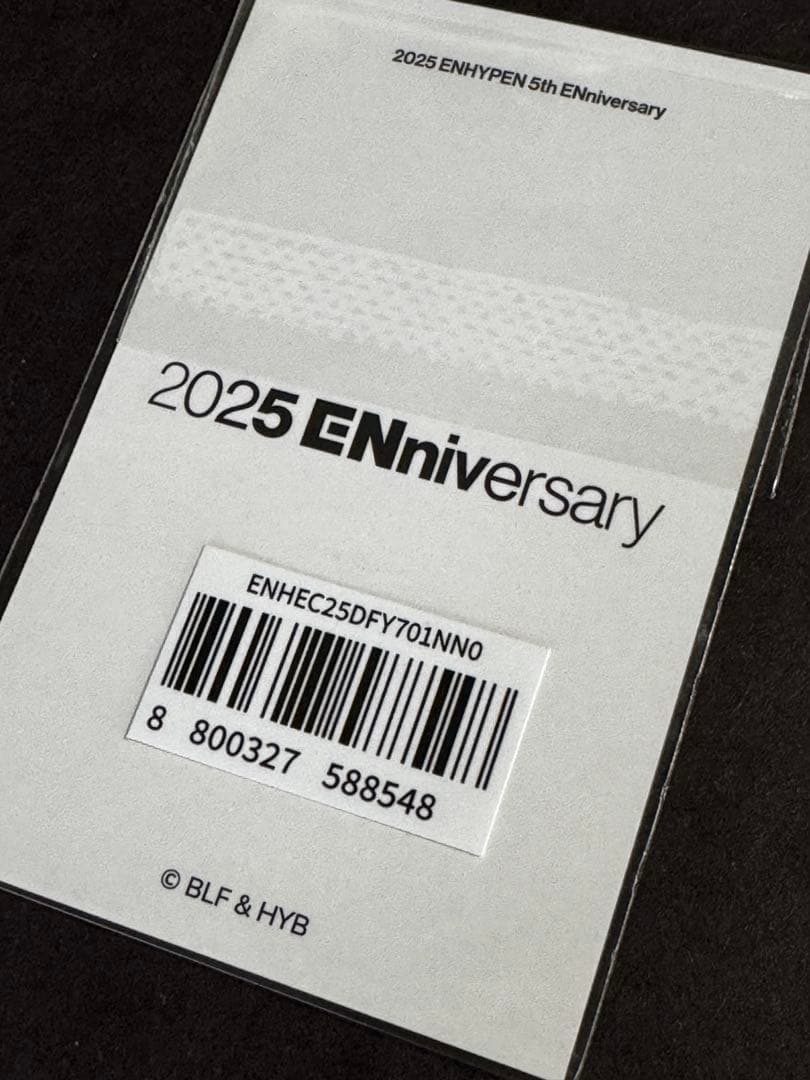 ENHYPEN☆5周年 Enniversary NUMBERING トレカ ニキ