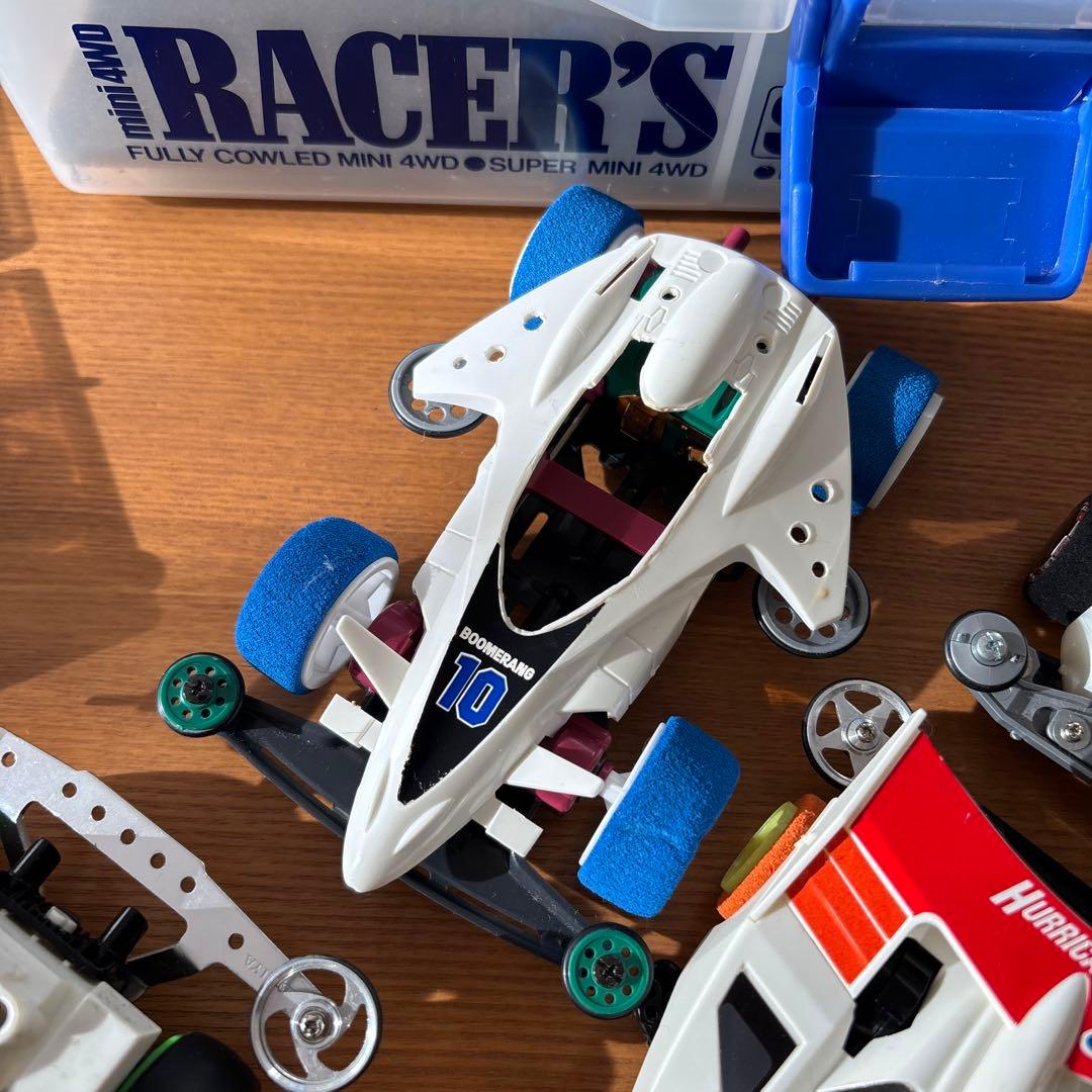 ミニ四駆 車両5台とパーツセット　引退