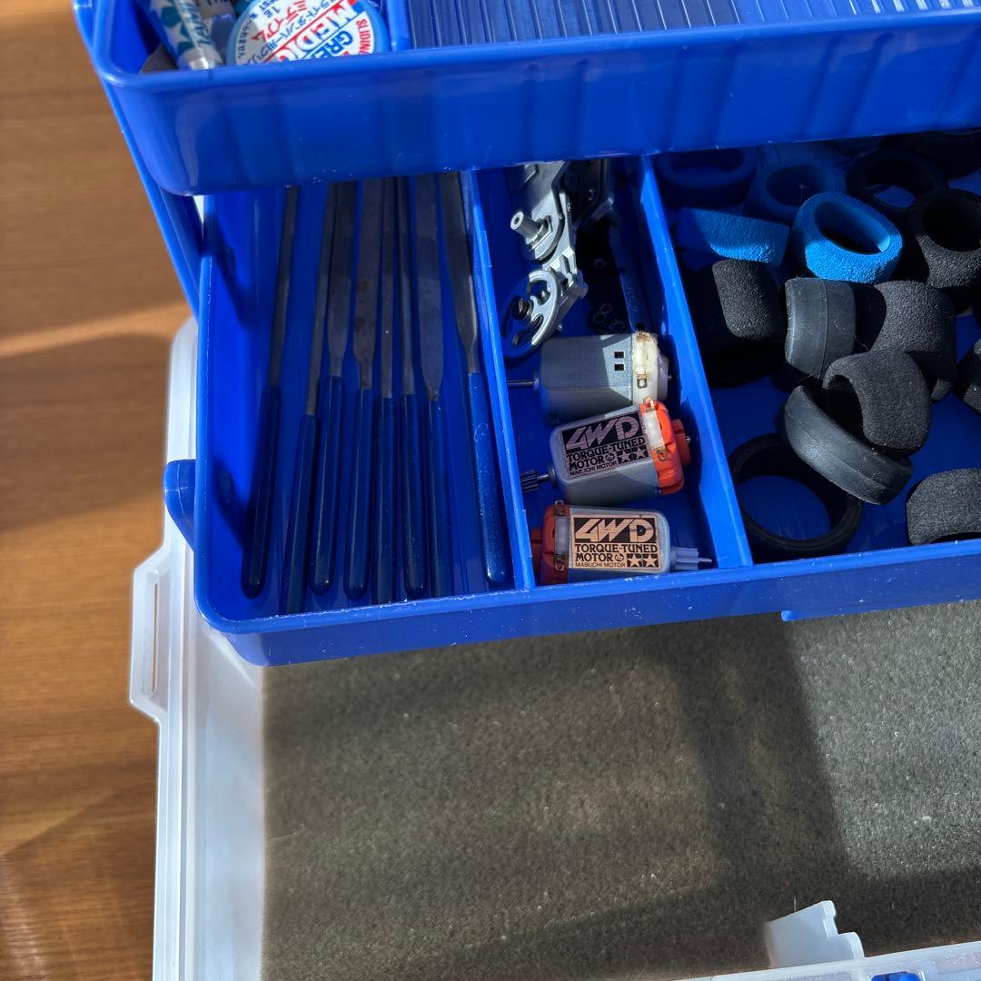 ミニ四駆 車両5台とパーツセット　引退