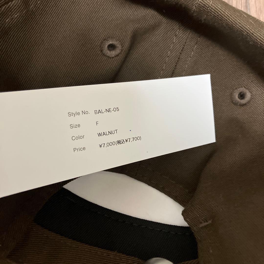 帽子 bal / NEWERA 9TWENTY b LOGO CAP WALNUT