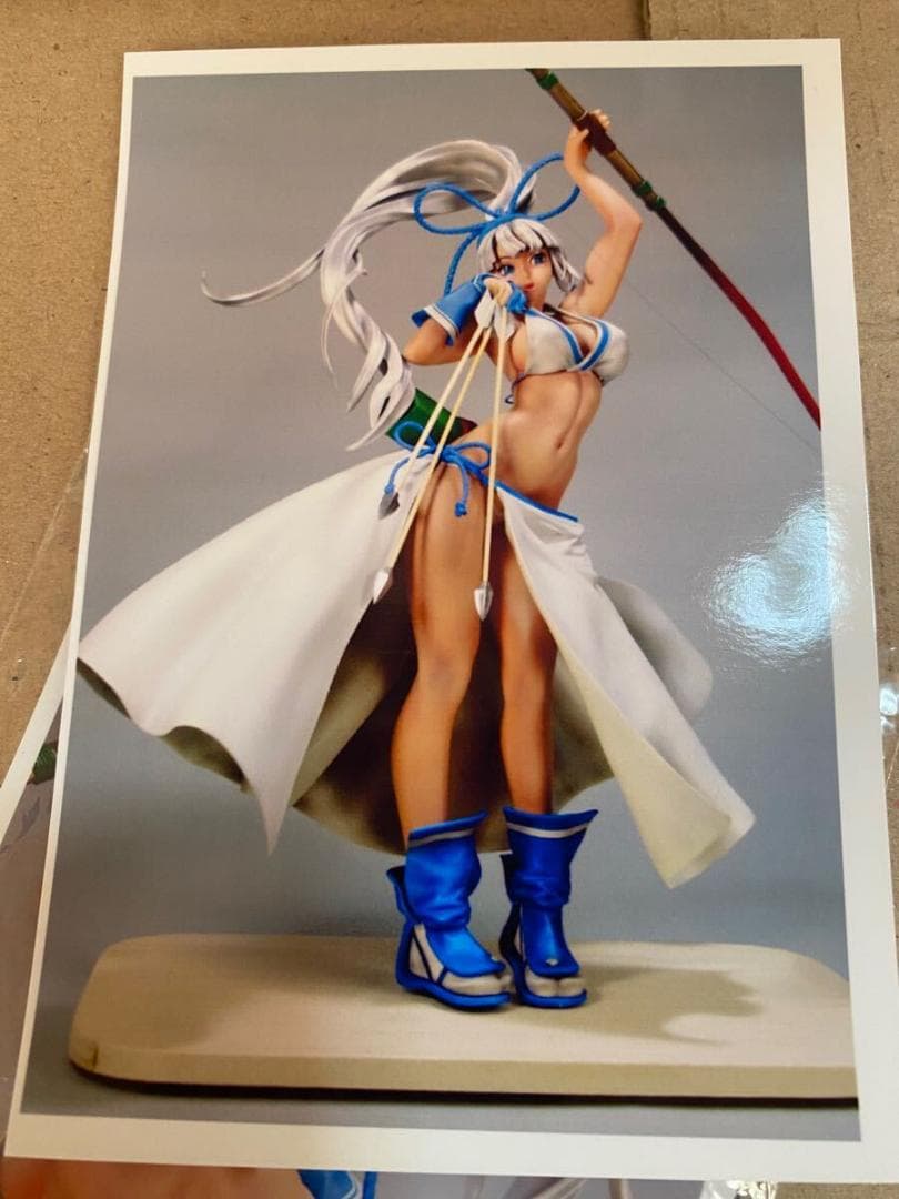 髪先に欠けあり ダイキ工業 サムライスピリッツ 零 真鏡名ミナ ガレージキット