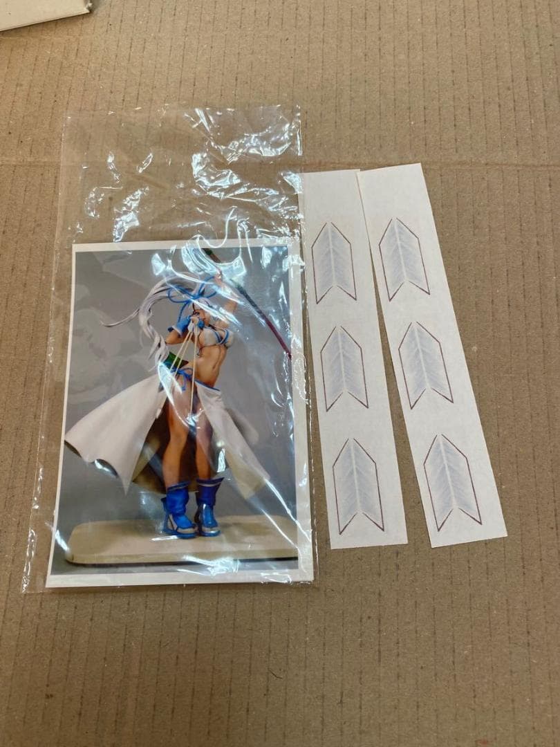 髪先に欠けあり ダイキ工業 サムライスピリッツ 零 真鏡名ミナ ガレージキット