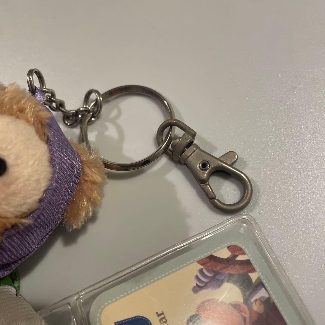 希少　レア　ダッフィー バズライトイヤー　ぬいぐるみキーホルダー　香港ディズニー