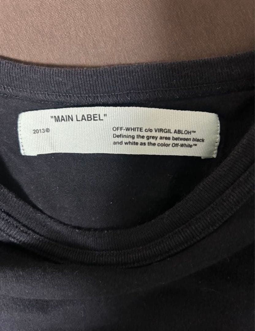 OFF whiteグラフィック Tシャツ 2枚セット MとL