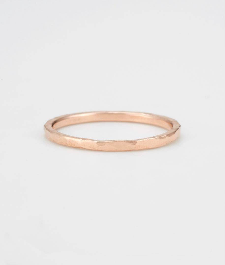 【WEB限定】K10ピンクゴールドピンキーリング