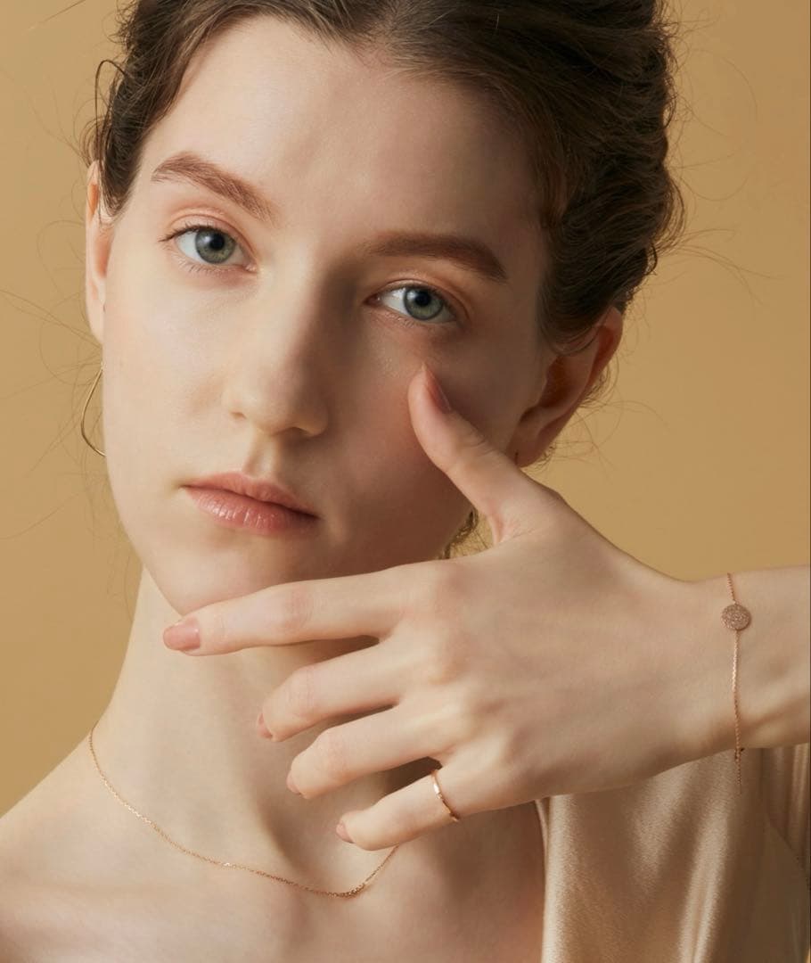 【WEB限定】K10ピンクゴールドピンキーリング