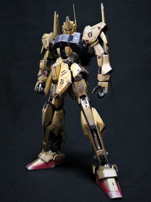 【ゴールドセット！】MG百式Ver2.0＆百式専用バイク