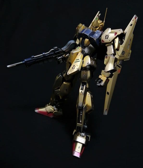 【ゴールドセット！】MG百式Ver2.0＆百式専用バイク