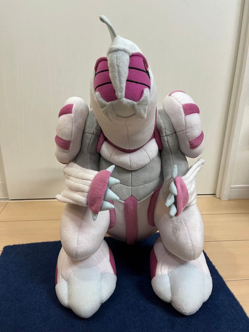 【タグ付き】ポケモン　特大ぬいぐるみ　ディアルガ　パルキア　ハートランド