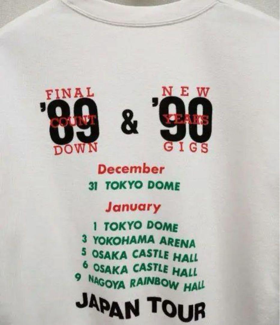 ヒューイルイス＆ザ・ニュース 日本ツアースウェット80s 90sヴィンテージ