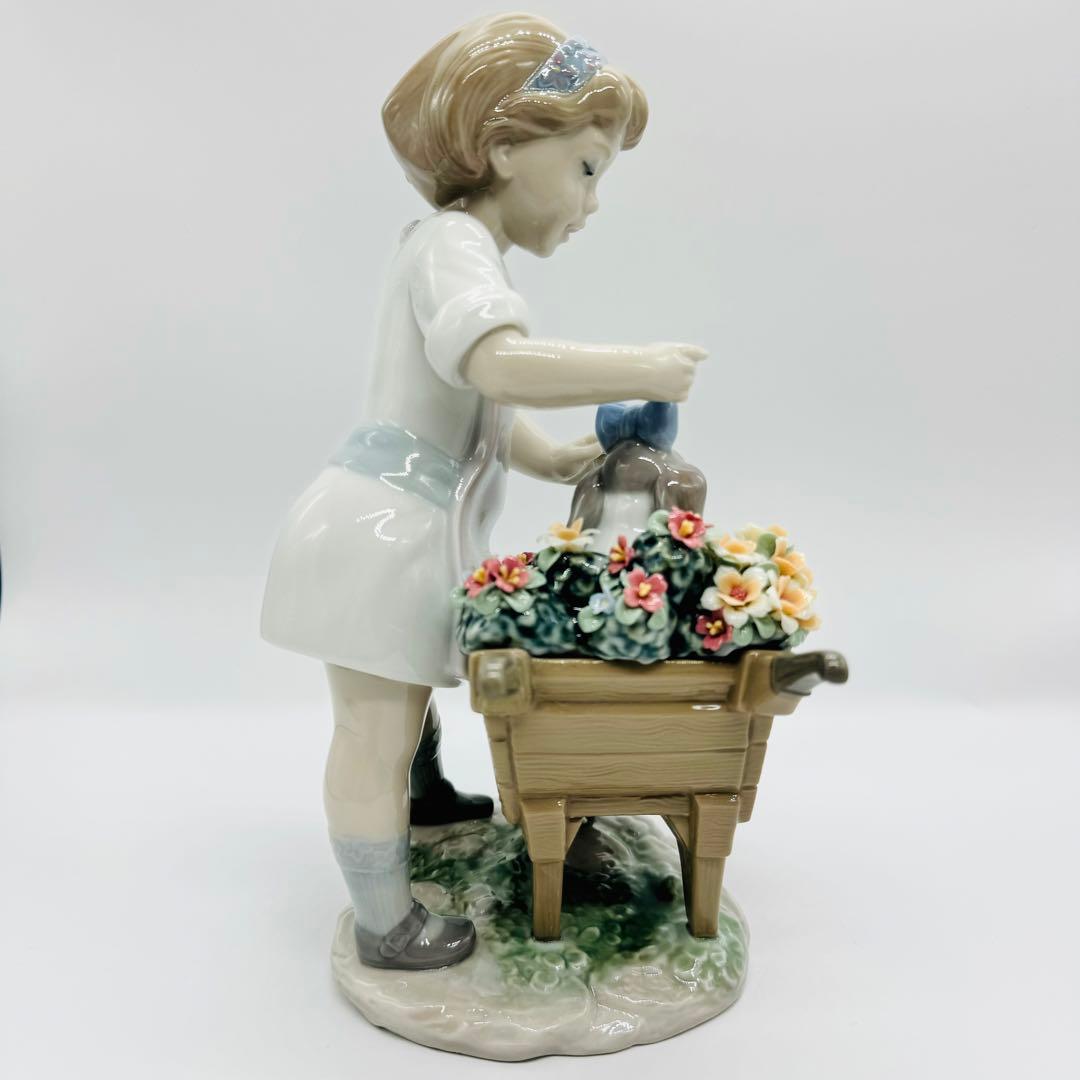 【希少】リヤドロ LLADRO No.9133 『おさんぽしようね』