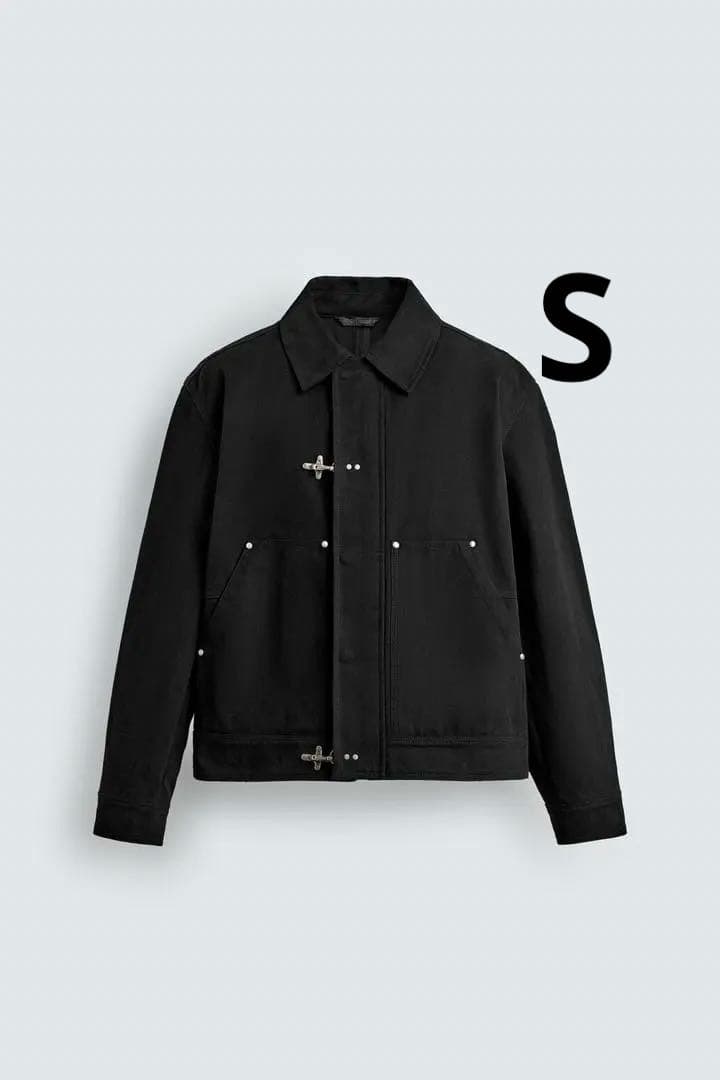 【完売品】リラックスフィットトグルボタンジャケット　ファイヤーマンジャケット