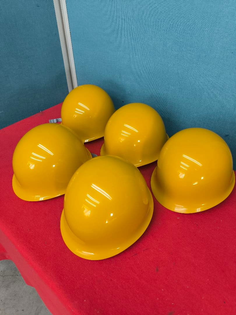 未使用品　タニザワ　MP型のABS製電気用ヘルメット　保護帽　5個セット