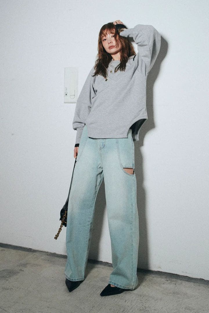 iamalpha デニム トップス 3点セット