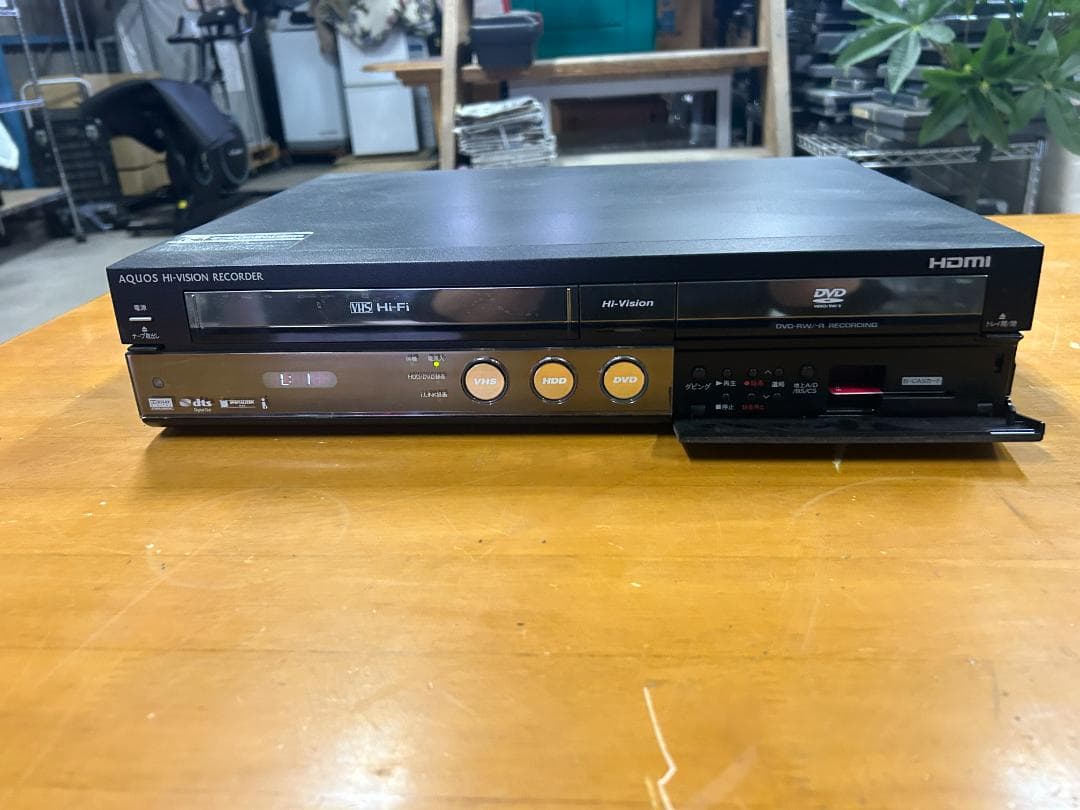 SHARP DV-ACV52 AQUOS HDD/DVD/VHSレコーダー