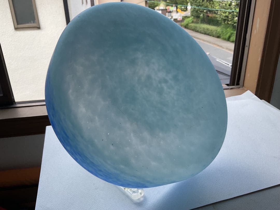 アンティーク美品！！「アイアン・ガラス　バスケット」France