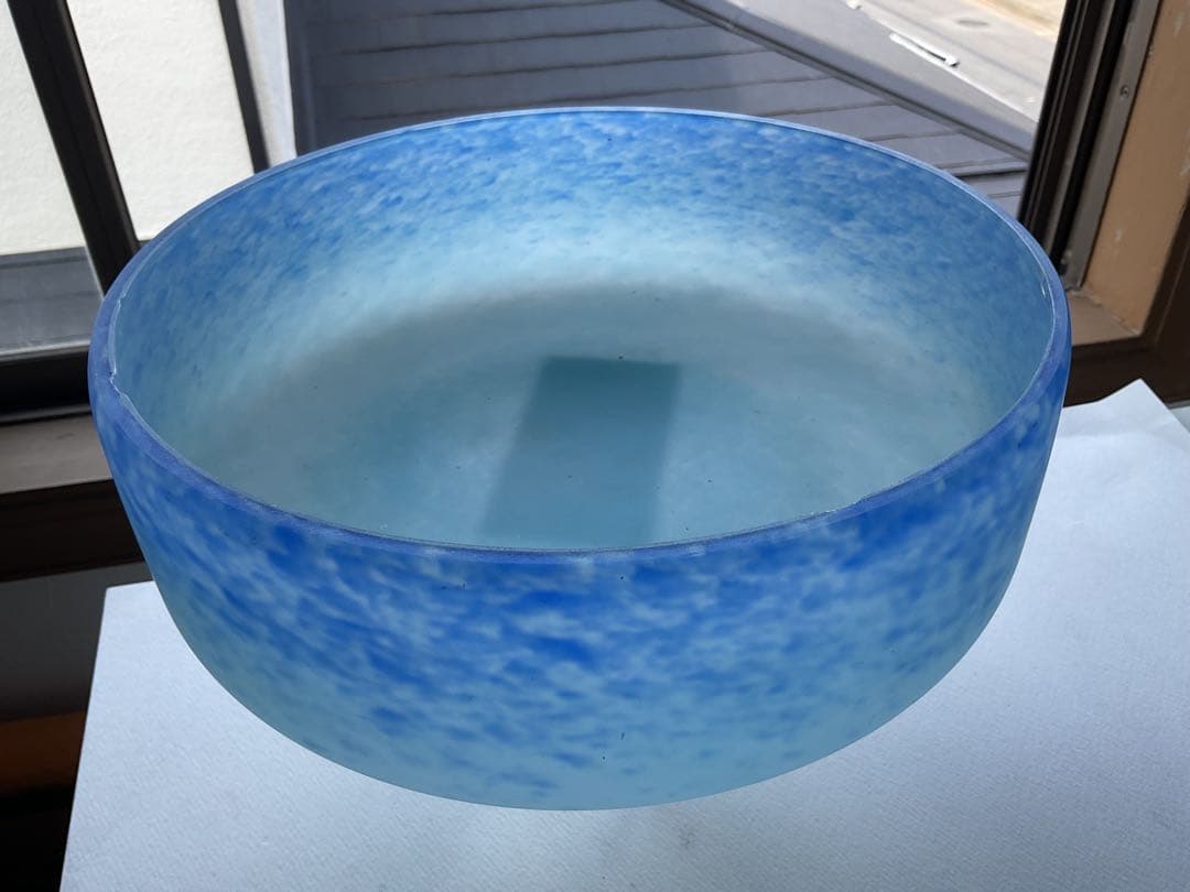 アンティーク美品！！「アイアン・ガラス　バスケット」France