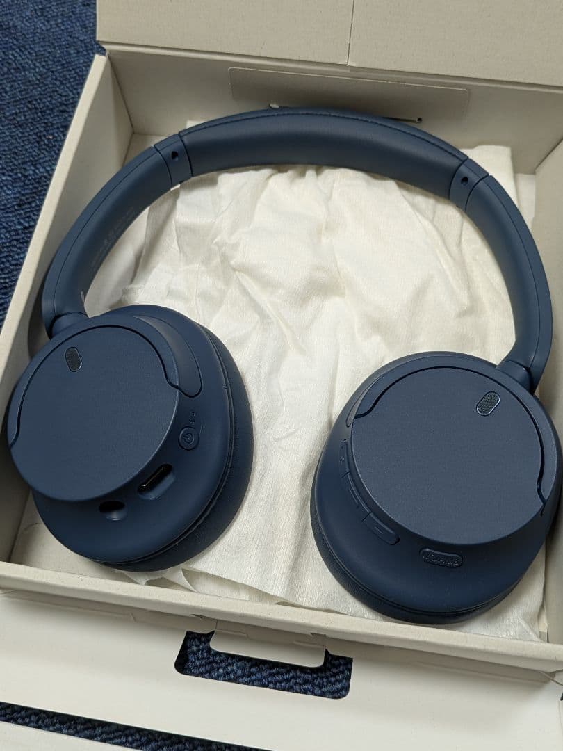 SONY ワイヤレスヘッドホン ネイビー WH-CH720N