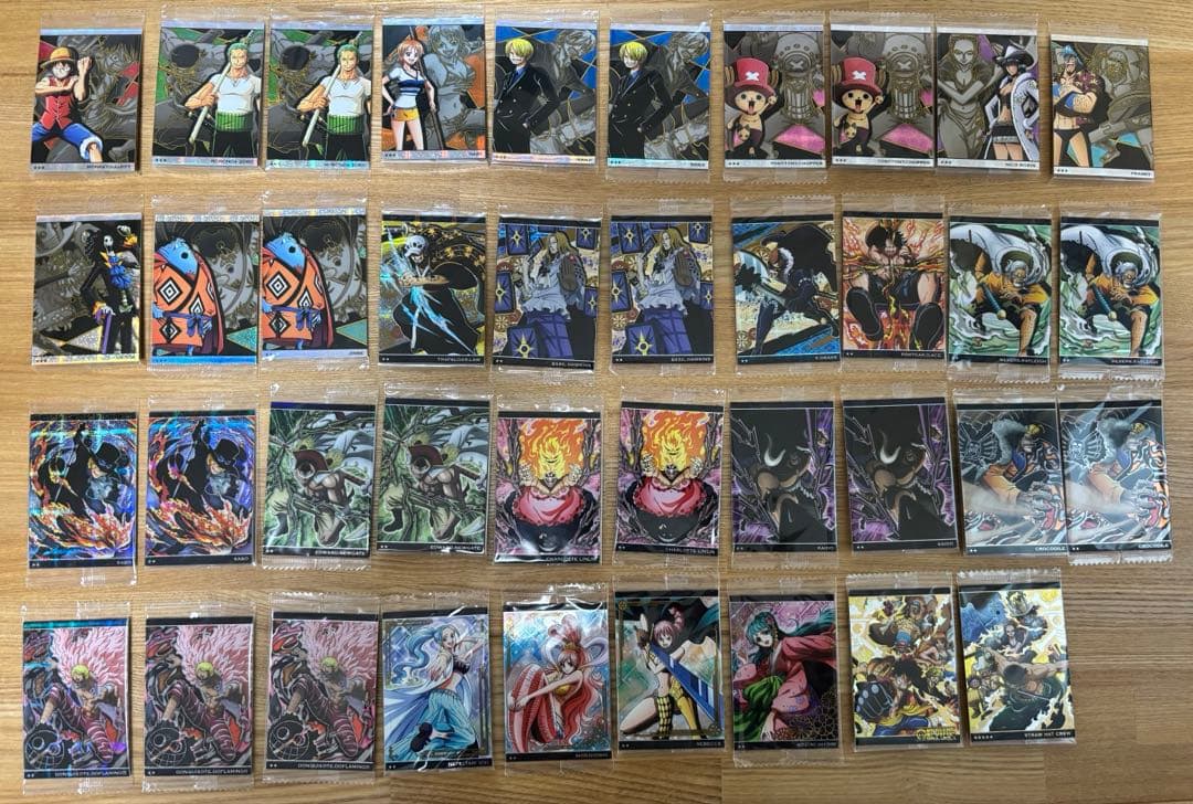 ワンピースウエハースカード　まとめ売り217枚