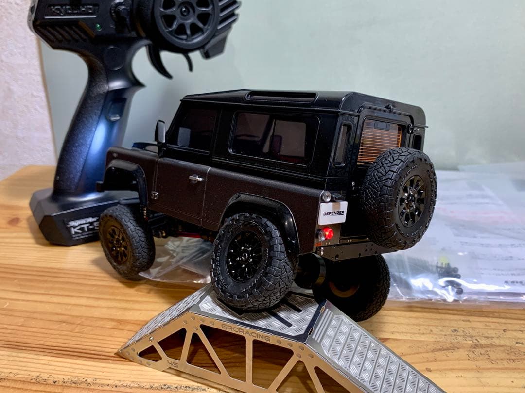 【美品】ミニッツ 4×4 ランドローバー ディフェンダー90 オプション多数